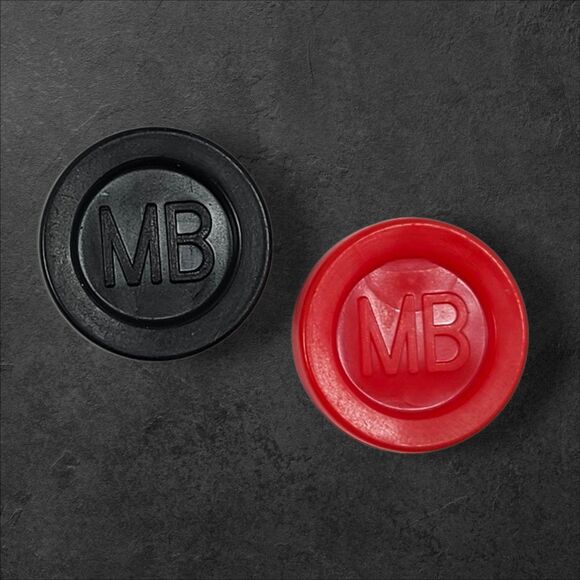 Vintage 1983 Milton Bradley Travel Connect Four Board Game Complete 47 Checkers - Picture 5 of 11